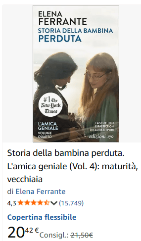 L'amica geniale libri (3)