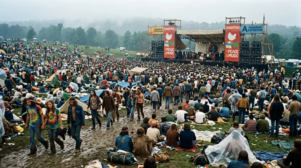 15 Agosto 1969: Iniziano i Tre Giorni di Pace, Amore e Musica a Woodstock Woodstock